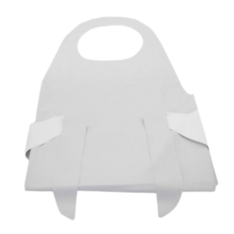 Hygostar wiederverwendbare Schutzschürze in weiß.